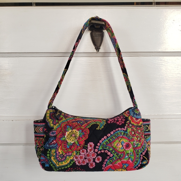 x2🌺HP!🌺 Vera Bradley "Symphony in Hue" Holly Hobbie HandBag ♥️ - Picture 12 of 14
